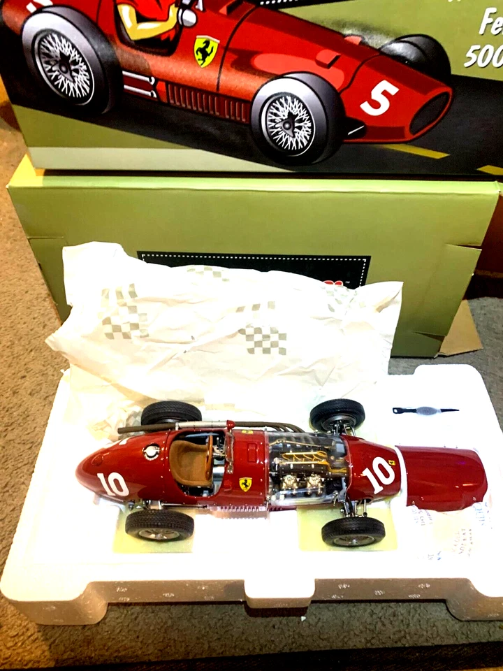 Exoto Ferrari F500 F2 #10 GPC97193 NIB !! RARE - Image 2 of 4