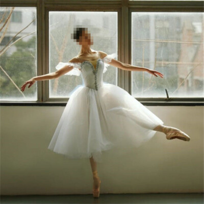 Adult Ballet Dance Show Costume Performance Dress Professional Tutu  Dancewear | eBay