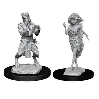 Dungeons & Dragons: Nolzur's Marvelous Unpainted Miniatures: Satyr & Dryad