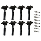 8X Ignition Coil & 8X NGK Platinum Spark Plug For Jaguar XK8 4.0L V8 UF347