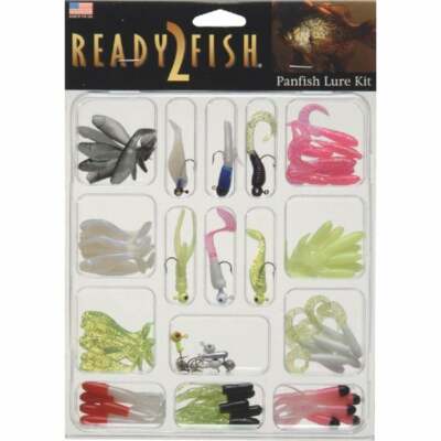 (4)-SouthBend Ready 2 Fish 72-Piece Panfish Lure Kit  Model: R2FK2-PNFISH