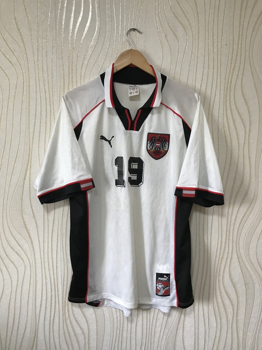 AUSTRIA 1998 2000 AWAY FOOTBALL SHIRT SOCCER JERSE PUMA #19