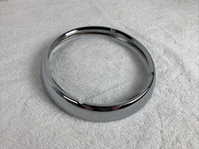 UNBRANDED FOR HARLEY-DAVIDSON 8in CHROME HEADLIGHT TRIM RING