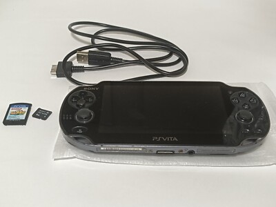 SONY PS Vita PCH-1000 Black ZA01 + 1 Game + 4GB Memory Card