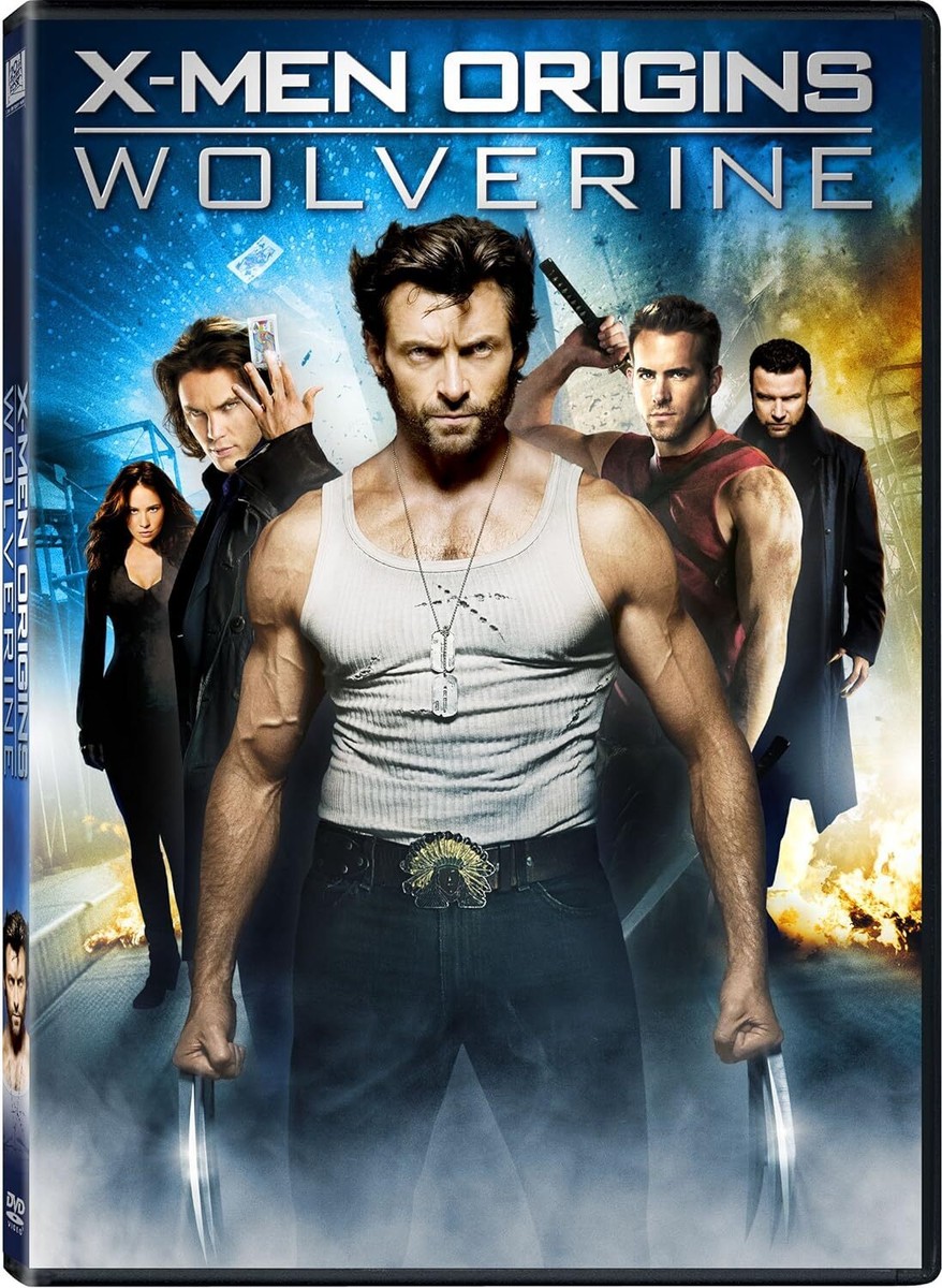 X-Men Origins: Wolverine w Hugh Jackman (DVD)- CHOOSE WITH OR