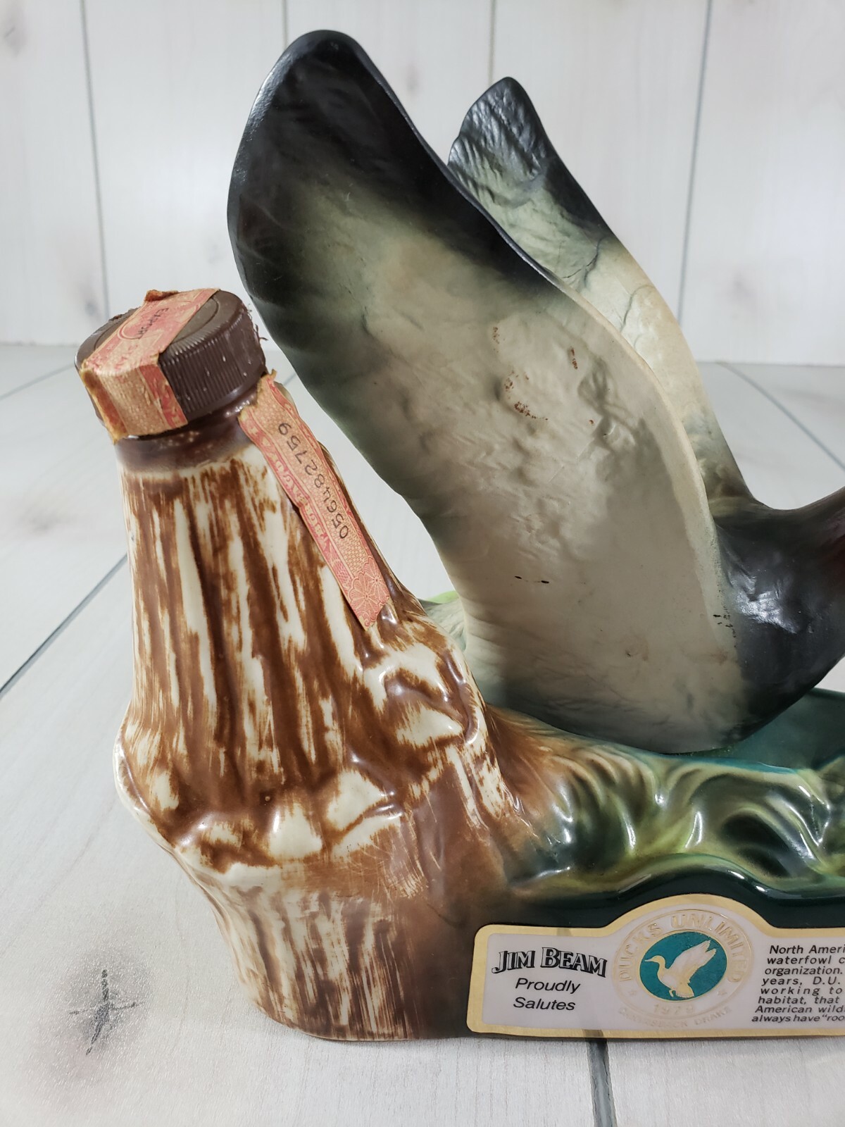 Vintage JIM BEAM DUCKS UNLIMITED Canvasback Drake 1979 Decanter X31 eBay