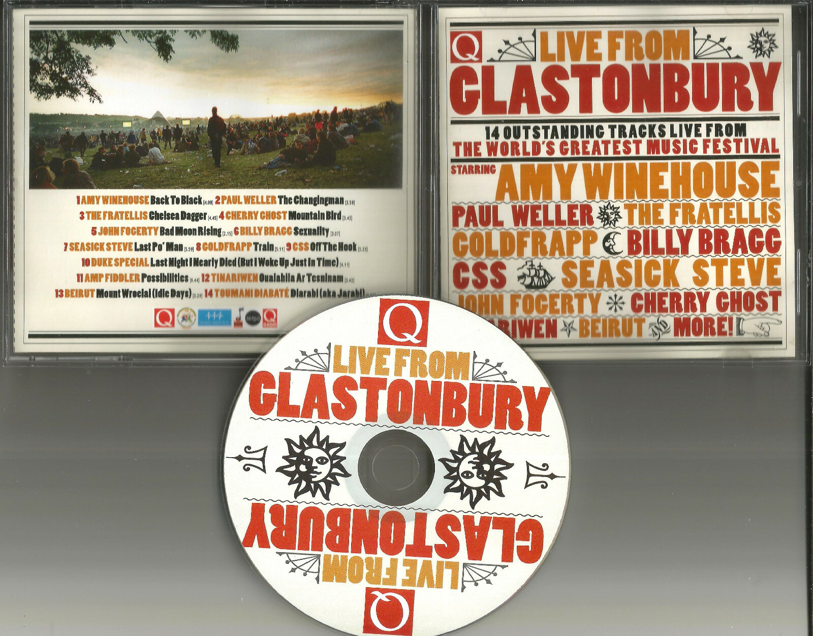 Catch Seasick Steve Duke Special Amp Fidler Paul Weller Amy Winehouse Live TRX CD