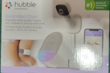 HUBBLE CONNECTED GUARDIAN CAM BABY MONITOR WEARABLE SLEEP TRACKER ACTIVITY