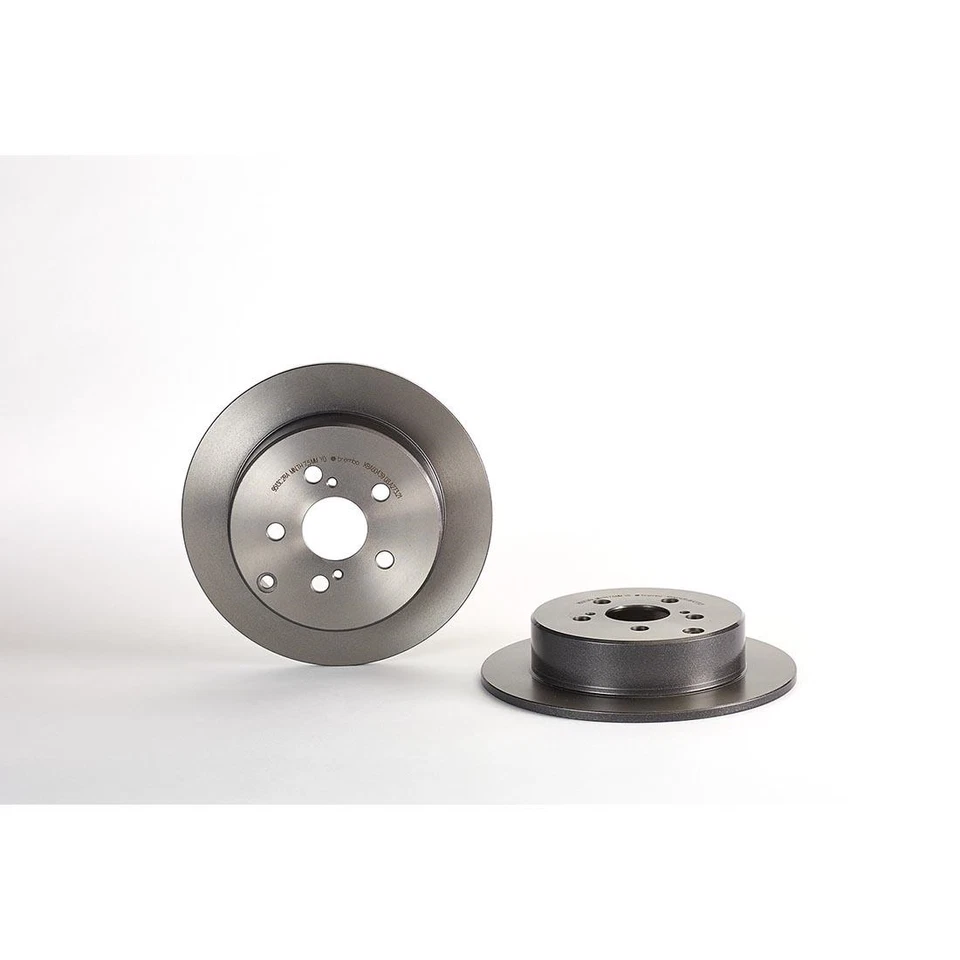 Rear Brembo OE Brake Rotors For 2000 2001 2002 2003 2004 2005 Toyota Celica - Image 3 of 4