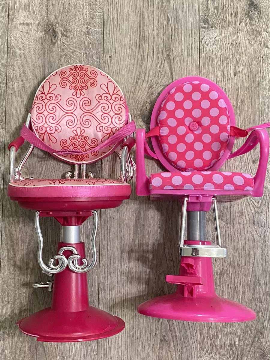 American girl doll sales beauty salon chair