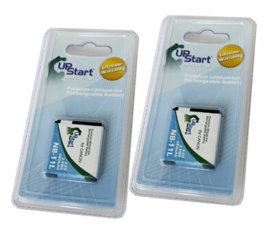 2x Battery for Canon PowerShot ELPH 110 HS, ELPH 130 IS, A2600