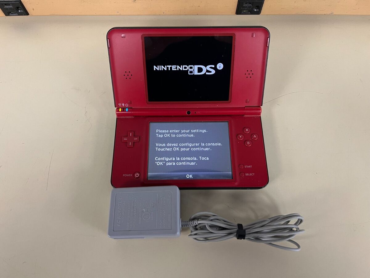 Nintendo DSi XL Red 25th Anniversary Handheld System For Sale