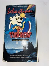 Sebastian Star Bear The First Mission VHS Tested 1991 World Vision Video 