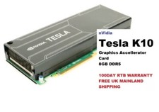 NVIDIA TESLA K10 8GB DUAL GK104 KEPLER ACTIVE CUDA GPU PCIE 3.0 X16 ACCELERATOR