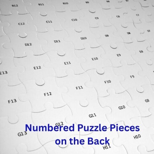 Extra Large Blank Puzzle 59x23 inches, 207 Pieces, Guestbook Alternative - 第 9/9 張圖片