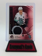 Jacob Melanson 2025-26 SP Game Used #AR-JM Red Jersey