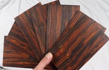 Spiderweb figure Cocobolo rosewood guitar hea...