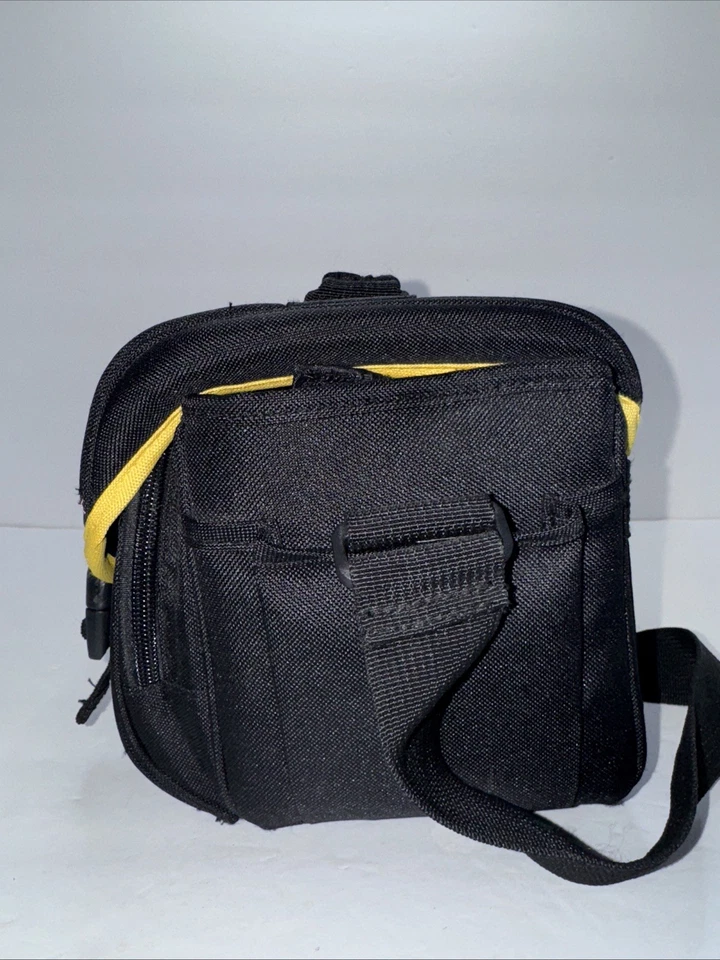 NIKON черный желтый линия с подкладкой DSLR камеры чехол/гаджет сумка для переноски наплечная сумка - Изображение 4 из 4
