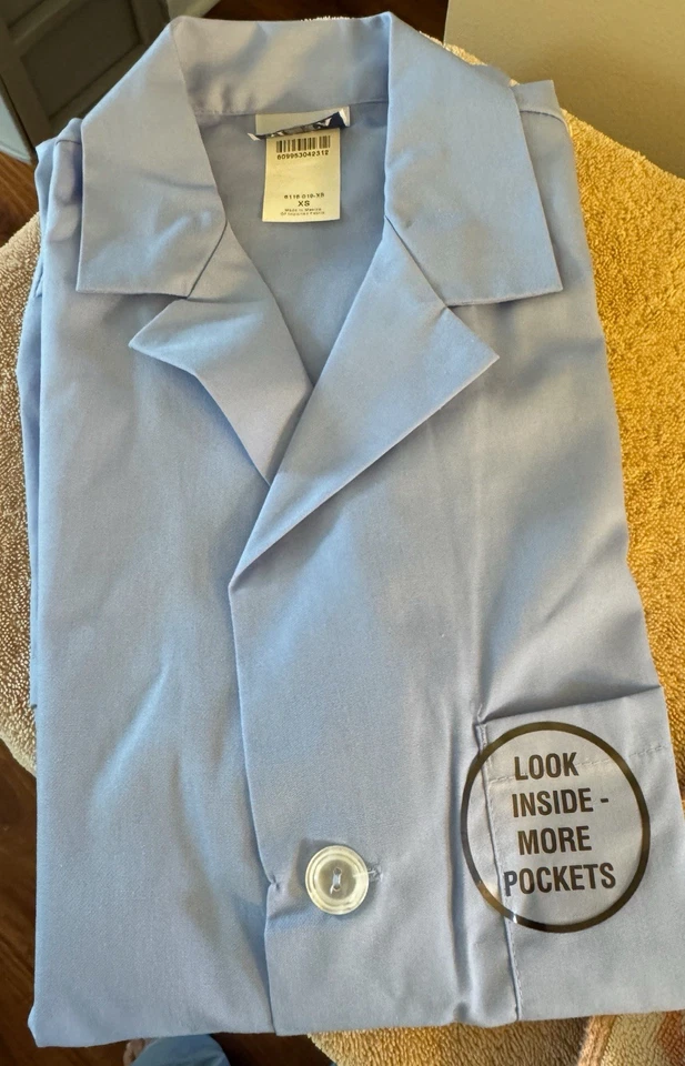 Abrigo META Unsex azul cielo. Pequeño Foto 3 de 4