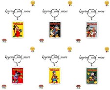 Topolino libretto prima serie 1949 7 8 9 10 11 12 fanart 6X Portachiavi
