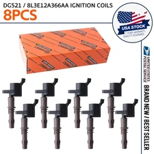 8X DG521 Ignition Coils 8L3E12A366AA For Motorcraft For Ford F150 4.6L 5.4L