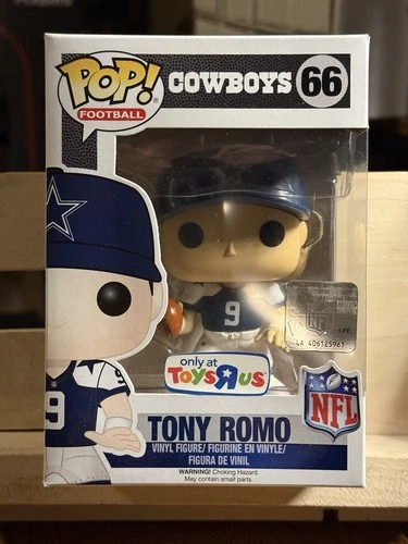 Funko POP Tony Romo Throwback #66 NFL Dallas Cowboys Toys R Us Exclusive MINT