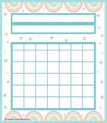 Teacher Created Resources Pastel Pop Incentive Charts