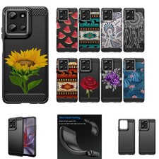 Case For Moto G Play 2026 ONLY Flex TPU Fiber SET11 Unique Slim Flexible