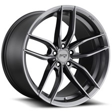 18x8 Niche M204 Vosso 5x112 42 Gun Metal Wheels Rims Set4 66.56