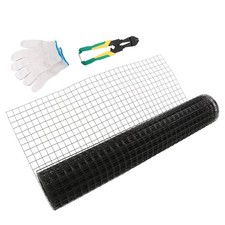 16 Gauge Chicken Wire Poultry Fence Hardware Cloth Welded Wire Mesh 24"x100
