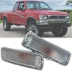 Clear Front Bumper Indicator Light Compatible with Toyota Hilux MK3 LN106 RN110