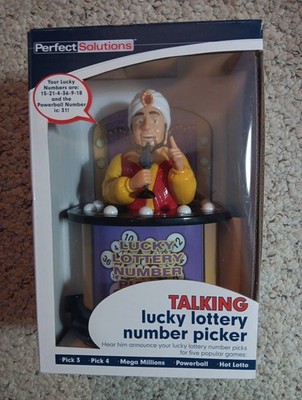Talking Lucky Lottery Number Picker Powerball/Mega Millions 2008