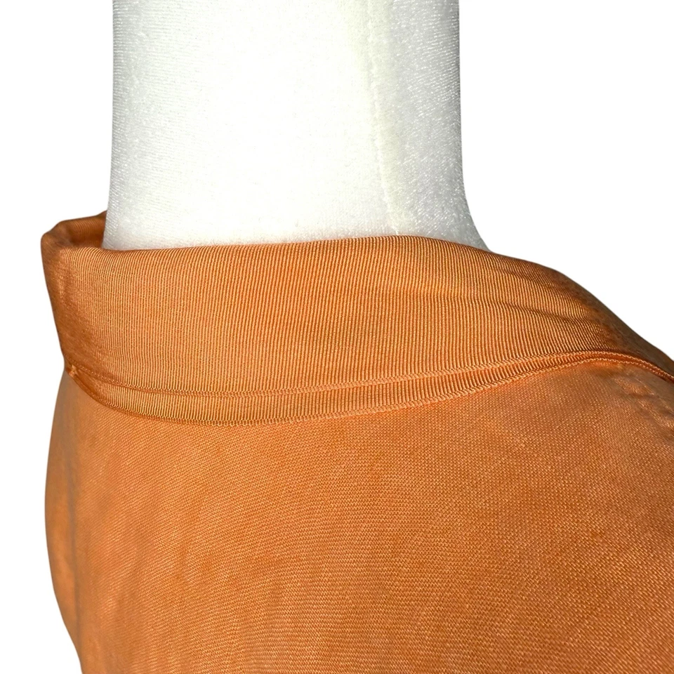 Top túnica Chicos L 100 % lino manga lengüeta enrollable crema camisa Lagenlook playera Foto 3 de 4