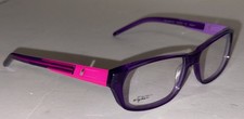 NEW �rgreen COOPER 53 STRIPPED PURPLE PINK Acetate/Titanium EYEGLASSES 56-14