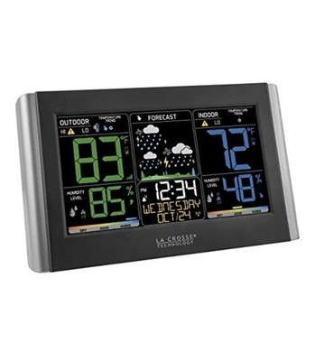 La Crosse Technology Weather Station with Customizable Alerts, Weather Forecast