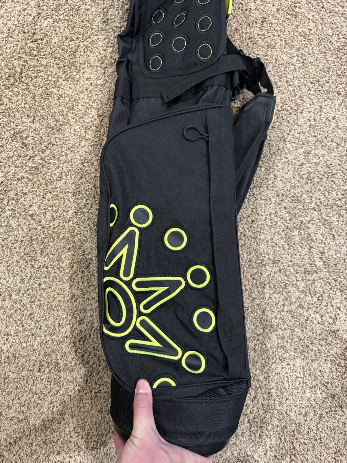 Titleist Scotty Cameron Black Yellow Sunday Bag New Golf