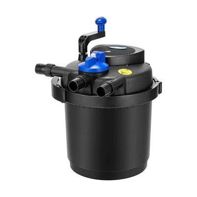 VIVOHOME Pressurized Biological Pond Filter with 13-watt Light, 1580 GPH Suit...