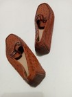 Aldo Brue Ostrich Skin Driver Loafer Shoes — photo 2