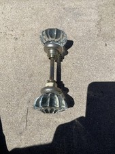 Vintage Antique Crystal Glass Door Knob