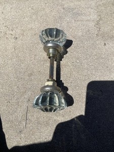 Vintage Antique Crystal Glass Door Knob