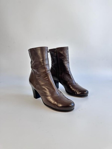 Women Fermani Ankle Boots Brown Leather 37
