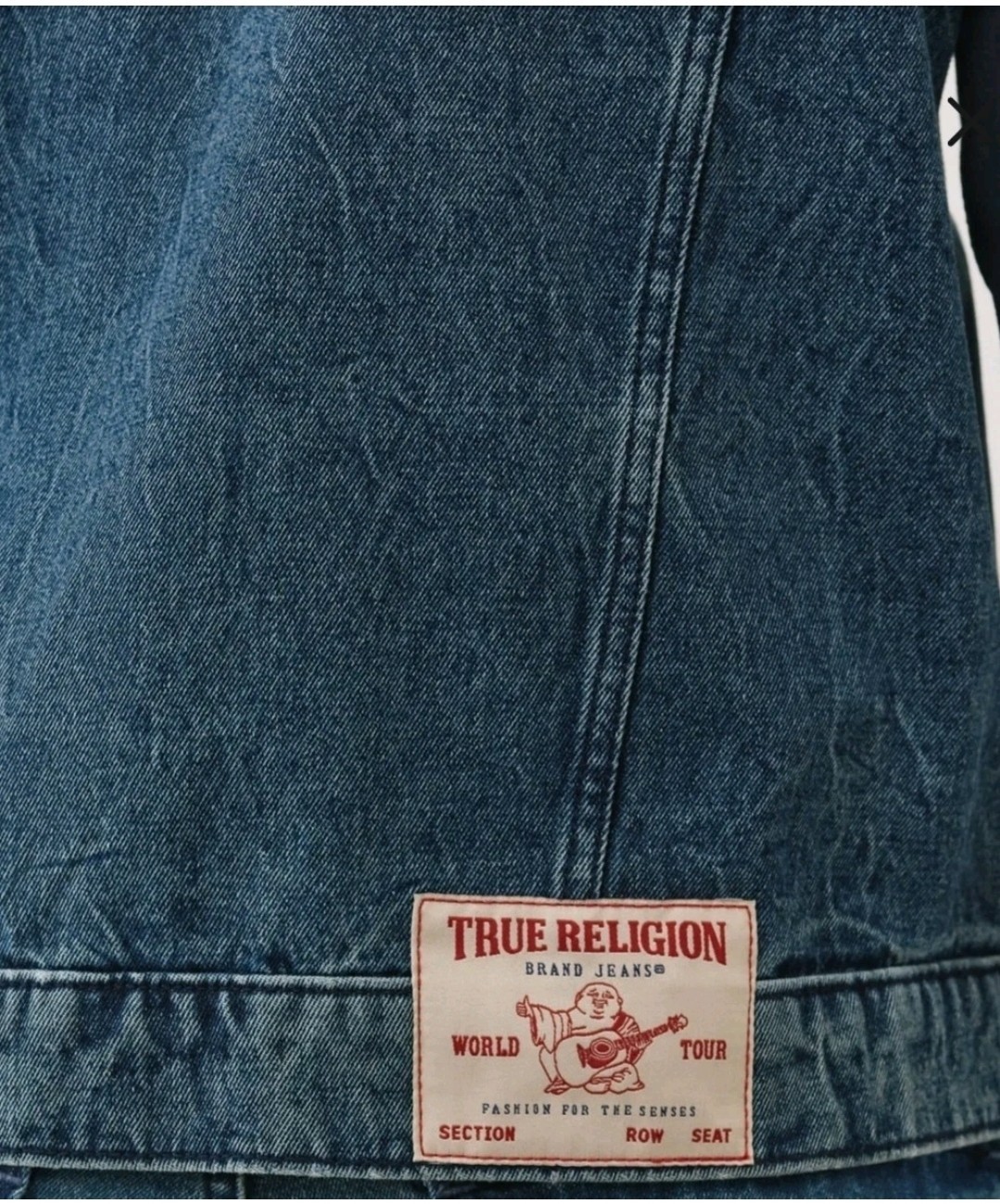 True Religion Jesse SN Trucker Jeans Jacket Mens Denim Cozy Firewise Wash Sze  S thumbnail 5