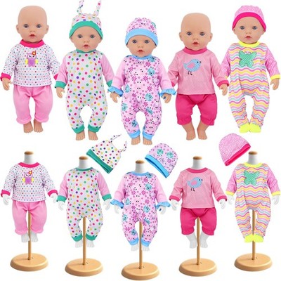 UNICORN ELEMENT 5 Sets Baby Doll Clothes for 14-18 Inch Dolls, 10 Pcs 16 Inch...