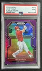 MIKE TROUT PSA 9 2021 PANINI PRIZM #173 PURPLE ANGELS 5044