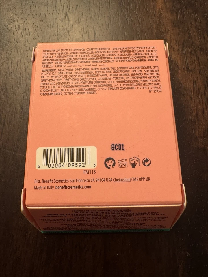 Benefit Boi-ing Airbrush Concealer Shade #4 Full Size 5g - Image 2 of 2