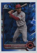 2022 Bowman Chrome Sapphire Edition Prospects Ricardo Cabrera #BCP-158 10c7