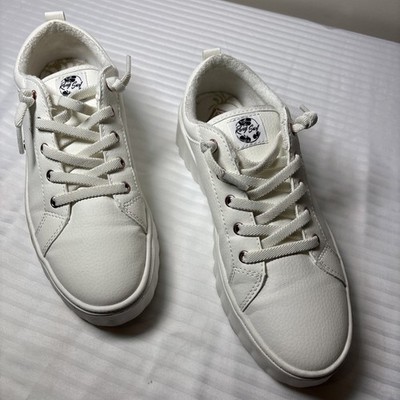 Roxy  Surf  Cannon  Women s White Sneakers 1 1/2 Bottom Size 9