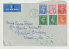 2/11/1951 UK GB Cover with Definitive Stamps and Chichester Slogan Postmark