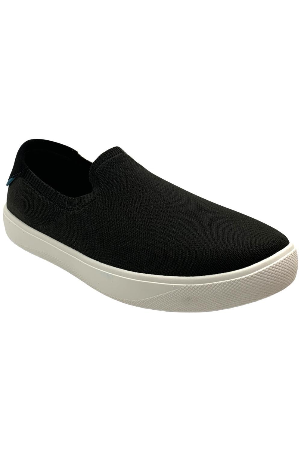 Мужские кроссовки Vessi Boardwalk Slip On Sneaker Boulder черного цвета 10790₽