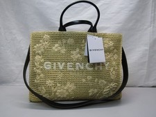 Givenchy Medium G Tote Bag In Raffia With Flo...